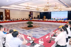 会议现场。图自越通社