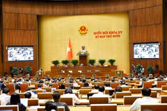 会议场景。图自越通社
