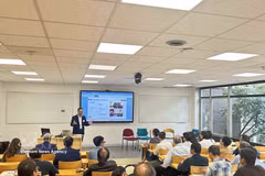 研讨会现场。图自越通社