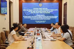 会议现场。图自越通社