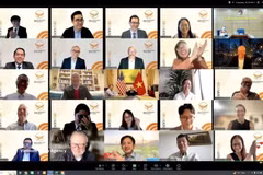 “VPS 2.0”发布仪式以线上方式举行。图自越通社