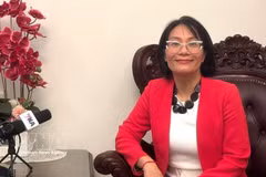 越南驻马来西亚大使范氏翠娥。图自越通社