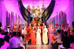 每逢周末，胡志明市博物馆举行艺术表演活动。（博物馆供图）