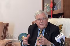 澳大利亚新南威尔士大学澳大利亚国防学院教授卡尔·塞耶（Carl Thayer）。图自越通社