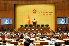 会议现场。图自越通社
