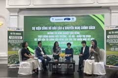 各位专家进行交换意见。图自越通社