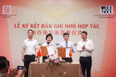 双方签署仪式现场。图自新河内报