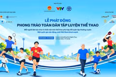 “全民体育锻炼运动”启动仪式将于10月10日在河内东京义塾广场及还剑湖周边举行。图自越通社发