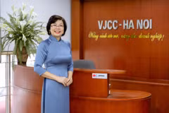 越日人力资源发展研究院（VJCC）院长、副教授、博士阮氏贤。图自越通社