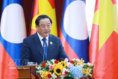 老挝人民民主共和国国会主席宋赛·西潘敦。图自越通社