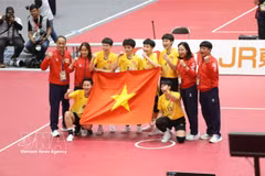 2026年亚运会：女子藤球为越南夺得第三枚金牌。图自越通社