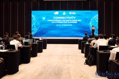 会议现场。图自Mekong ASEAN