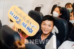 Vietravel航空恢复河内—大叻航线。图自Bnews