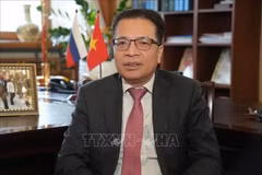 越南驻俄罗斯大使邓明魁。图自越通社