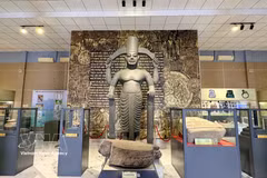 喔㕭文化国家宝物展示区。图自越通社