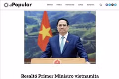 乌拉圭共产党机关报《El popular》发表的文章。（屏幕截图）