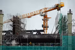 在安江省富国特区施工服务于2027年APEC会议的工程。图自越通社