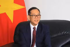 越南驻阿尔及利亚兼塞内加尔大使陈国庆在阿尔及尔就此访意义及越塞关系接受了越通社记者的采访。图自越通社