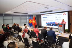 研讨会现场。图自越通社