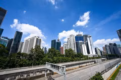 马来西亚首都吉隆坡。图自新华社/越通社
