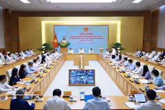 会议现场。图自越通社