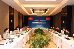 越中联合课题研究第四次工作磋商场景（图片来源：人民军队报）