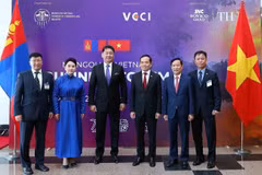 蒙古国总统乌赫那·呼日勒苏赫出席越南-蒙古企业论坛