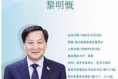 图表新闻：黎明慨被任命为越南社会主义共和国政府副总理 