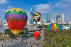 九二国庆：不放烟花，胡志明市将放热气球