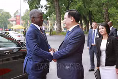 科特迪瓦国民议会高级代表团圆满结束对越南的正式访问