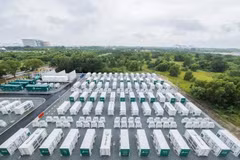 新加坡建成东南亚最大的储能系统