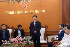 台湾（中国）企业代表团赴河南省考察投资环境