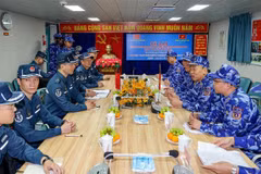 越中北部湾海域联合巡逻圆满结束