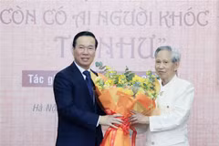 国家主席武文赏出席作品《天下何人泣素如》首发仪式