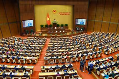 越南第十五届国会第八次会议在河内开幕。图自越通社