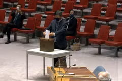 越南代表参加投票选举国际法院法官