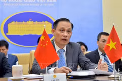 越南外交部副部长黎怀忠线上致辞庆祝中国国庆
