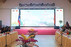 会议场景。图自越通社