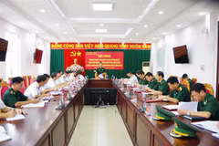 会议场景。图自越通社