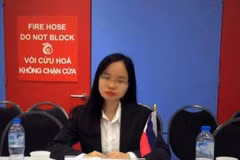 外交部例行记者会提供有关在法失踪的越南女留学生的信息。图自越通社