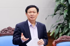 越南政府副总理王廷惠发表讲话