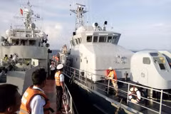 越柬海军年度海上联合军事演习圆满结束。