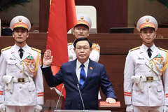柬埔寨国会主席韩桑林致信祝贺王廷惠被选为越南国会主席