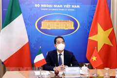 第三次越南-意大利外交部副部长级政治磋商以视频方式召开
