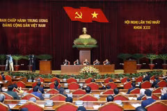 越共十三大：外国媒体纷纷报道越共十三大投票选举产生新一届领导班子