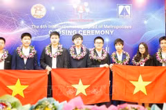河内学生在IOM奥林匹克竞赛上获得团队二等奖