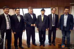 越南外交部副部长邓廷贵对巴拉圭进行正式访问（图片来源：http://baoquocte.vn/）