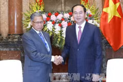 陈大光主席与穆斯塔法部长