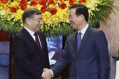 越南国家主席武文赏会见中共中央宣传部部长李书磊
