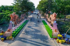 平阳省的一对陶龙模型荣获越南纪录